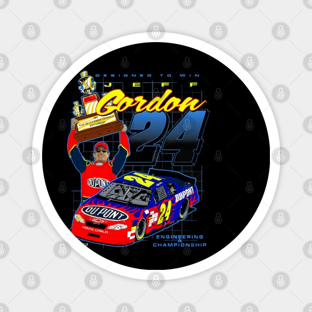 Jeff Gordon Legends Trophy Magnet by art.Hamdan